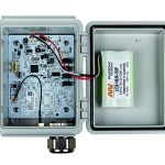 S-Node open to show battery and circuit board
