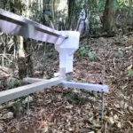 Close up of PRP02 Collector on Throughfall Collector