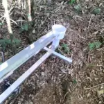 Throughfall collector channel into PRP02