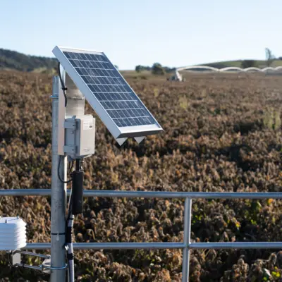 IoT Microclimate Station for real time crop monitoring